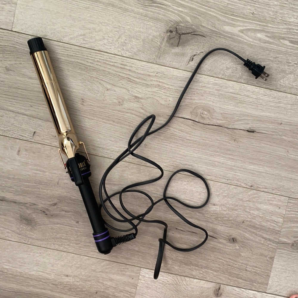Professional Extended 1.25" Gold Plated Curling
